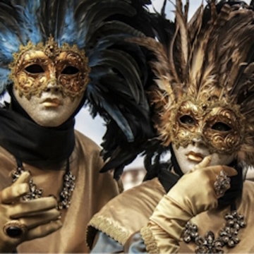 Венецианский золотой карнавал «Donna Luna Venezia»
