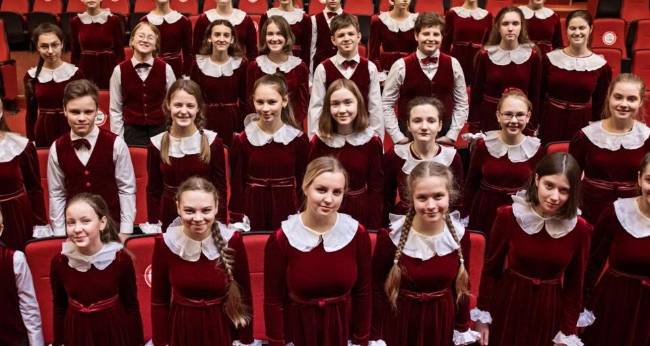 Концерт большого детского хора имени В.С. Попова