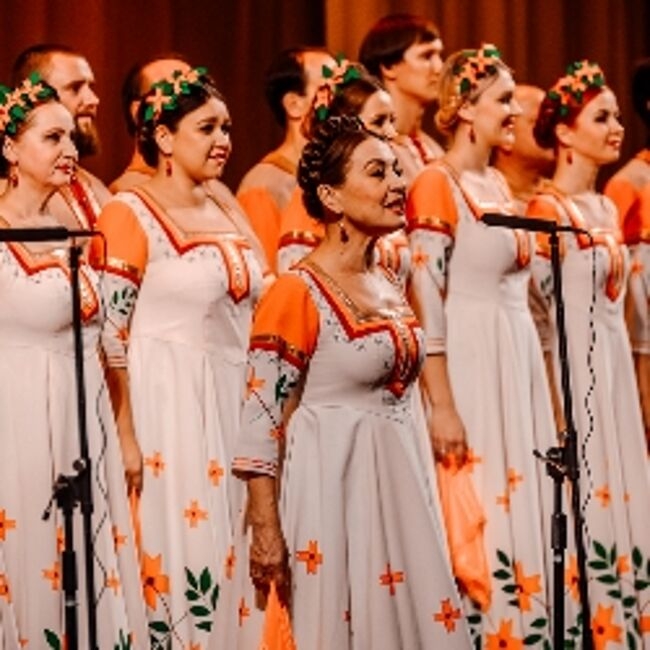 Концерт Волжского народного хора