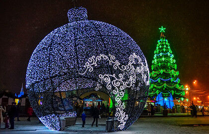 Экскурсия «Огни новогодней Москвы»