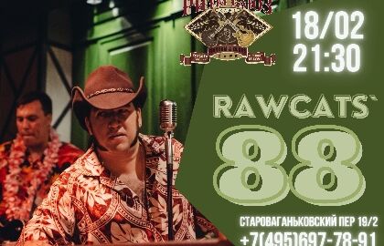 Концерт Валерия Индеец Сеткина & Raw Cats 88