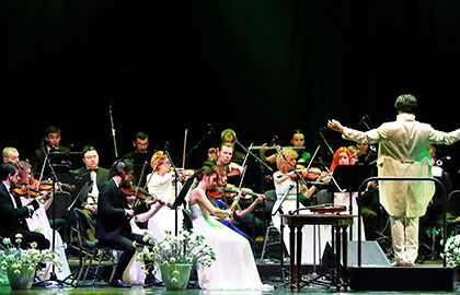 Новогоднее шоу «Белоснежный бал Иоганна Штрауса». Concord Orchestra